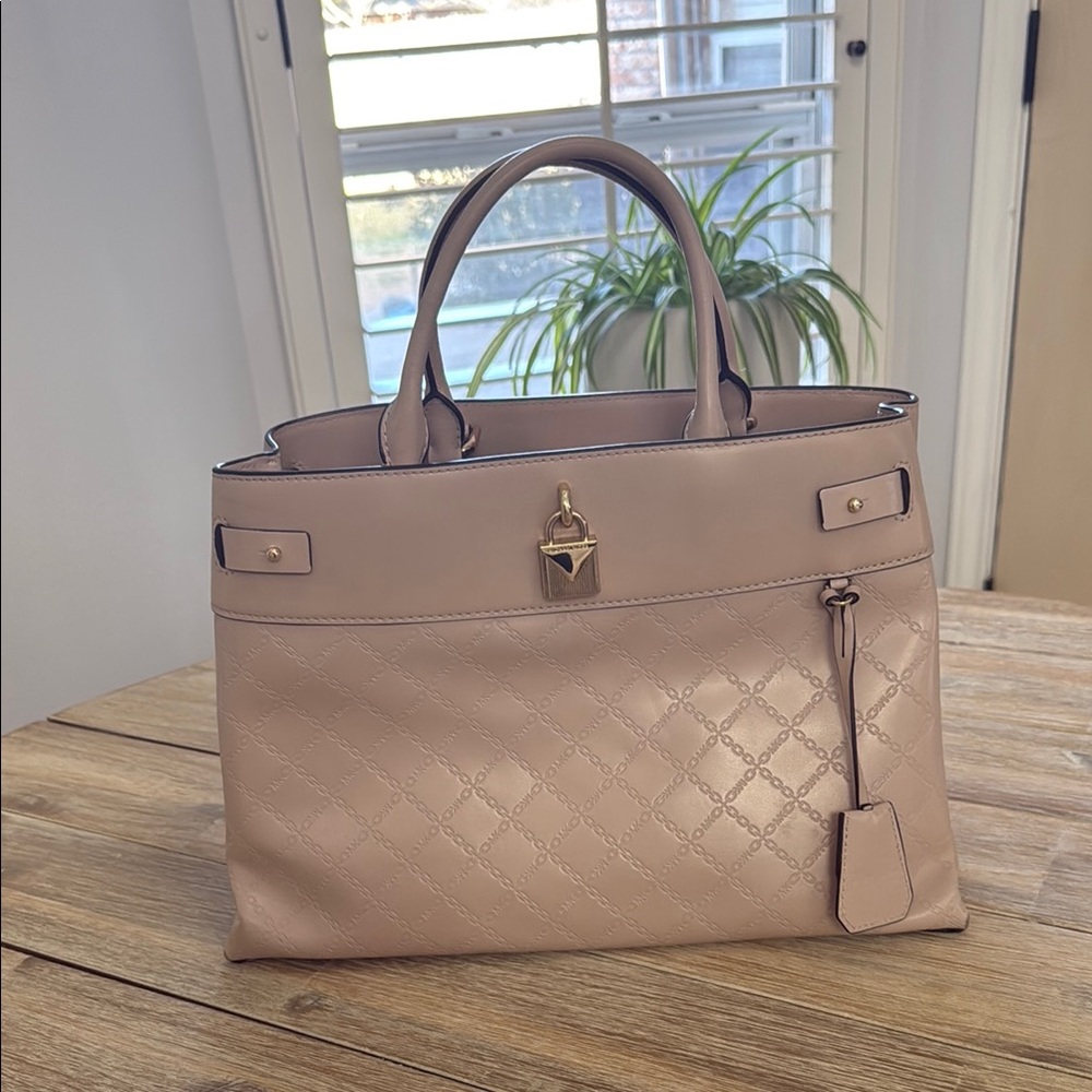 MK Large Leather Bag